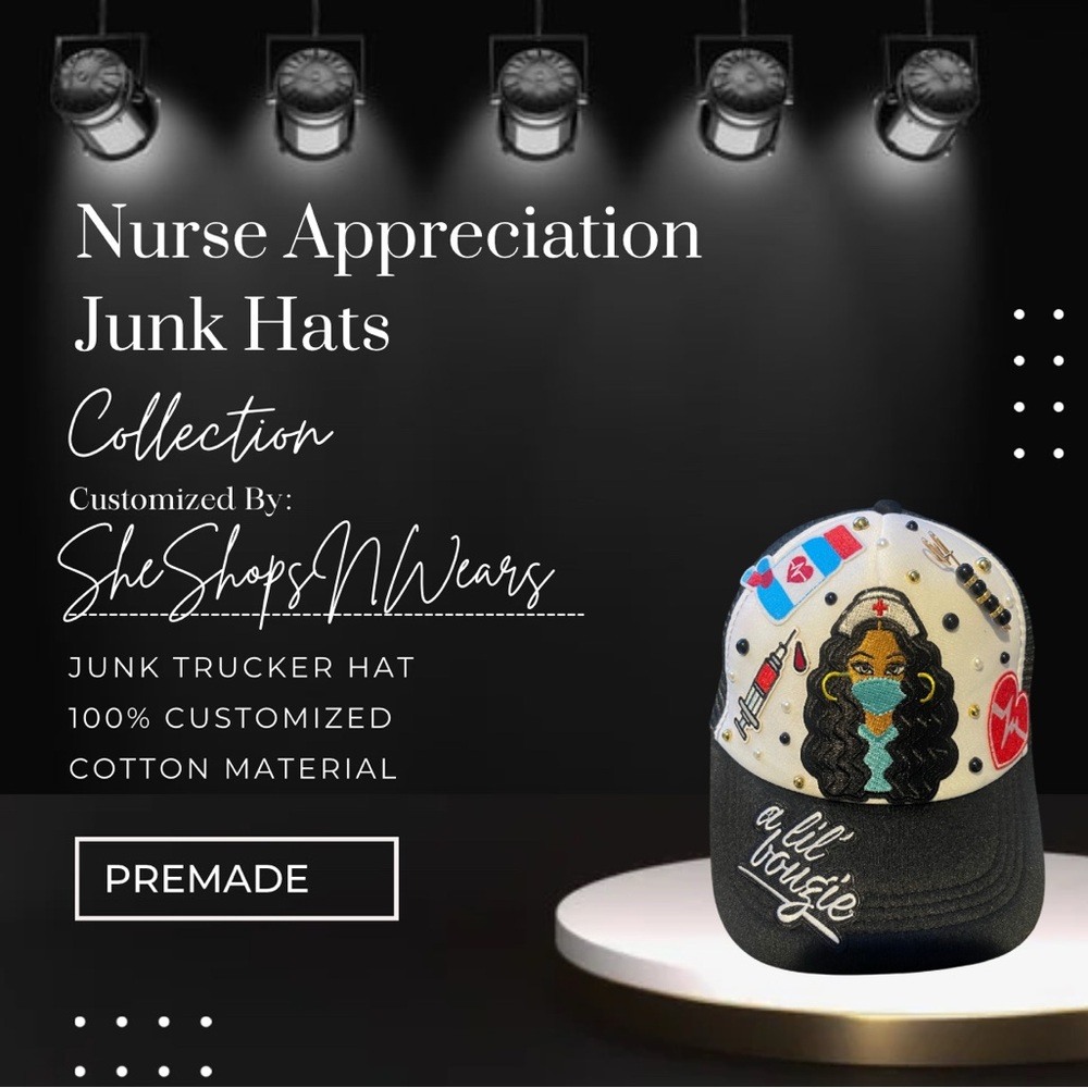 👩⚕️HOST PICK👨⚕️Nurse Appreciation Junk Hats